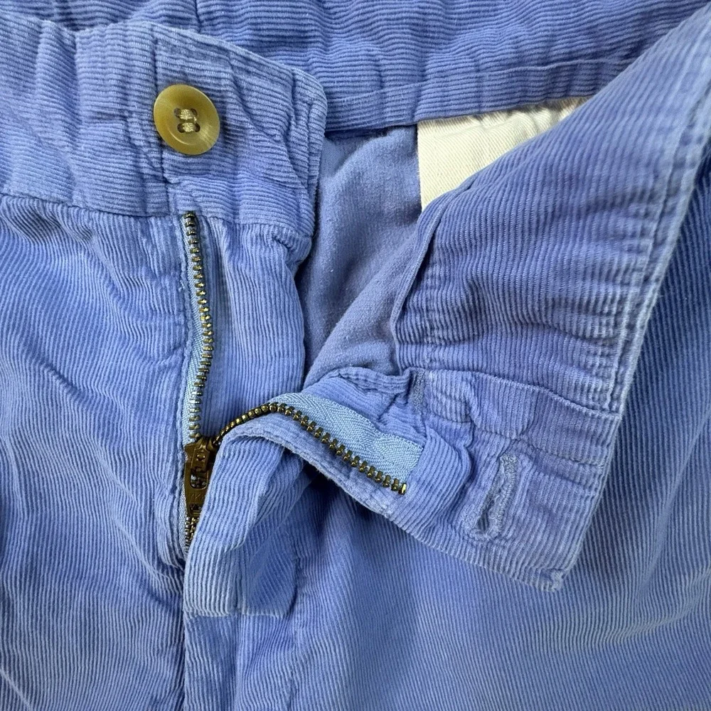 VTG Bills Khakis Men's 35 (34.5x10.5) Blue Corduroy Shorts USA Preppy SEE DESC
